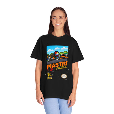 Piastri 8-bit Game Adult Heavyweight 100% Cotton T-shirt