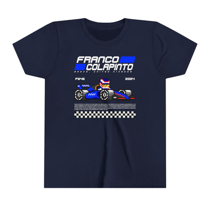 Franco Colapinto 8-bit Team Youth T-shirt