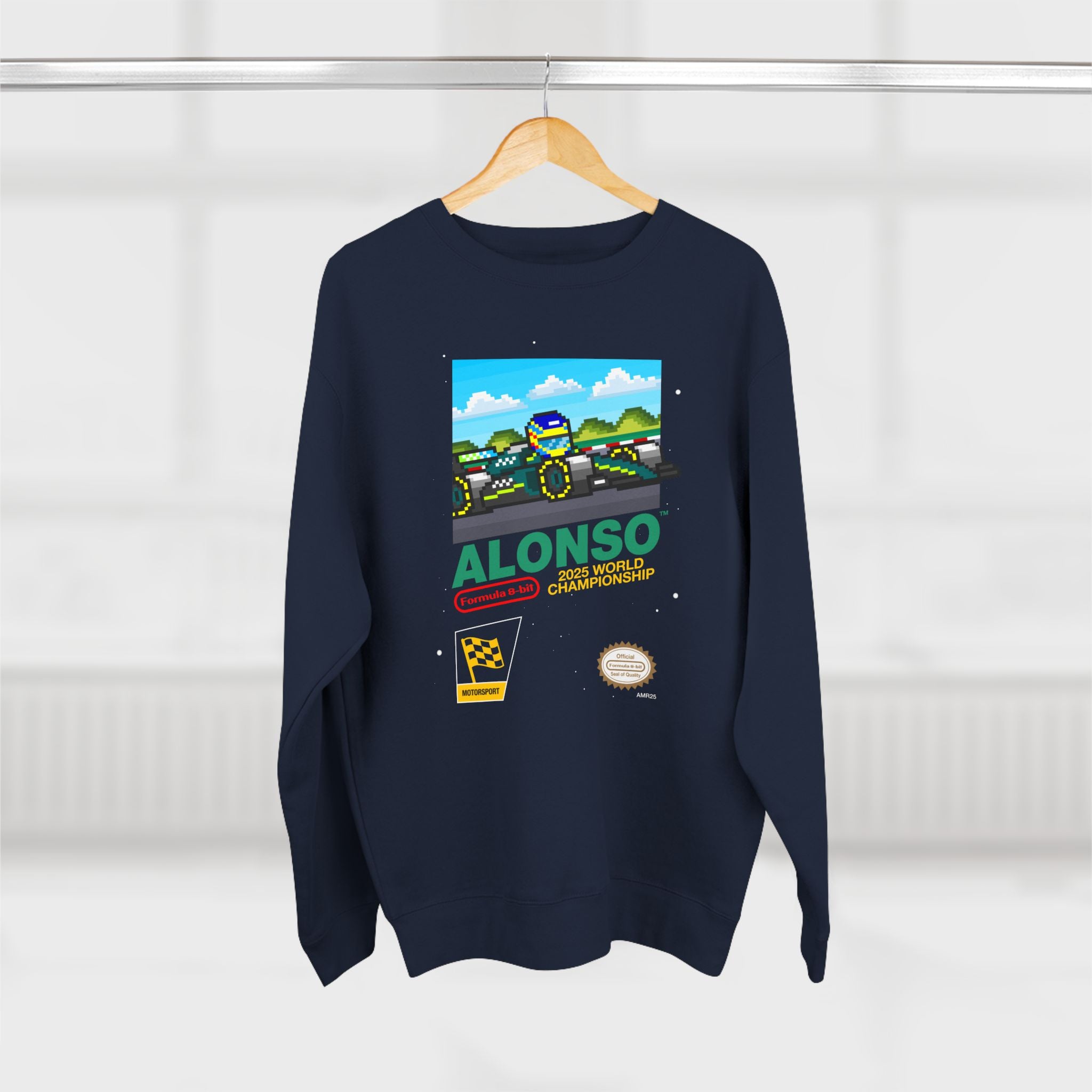 Alonso 8-bit Game Sweatshirt