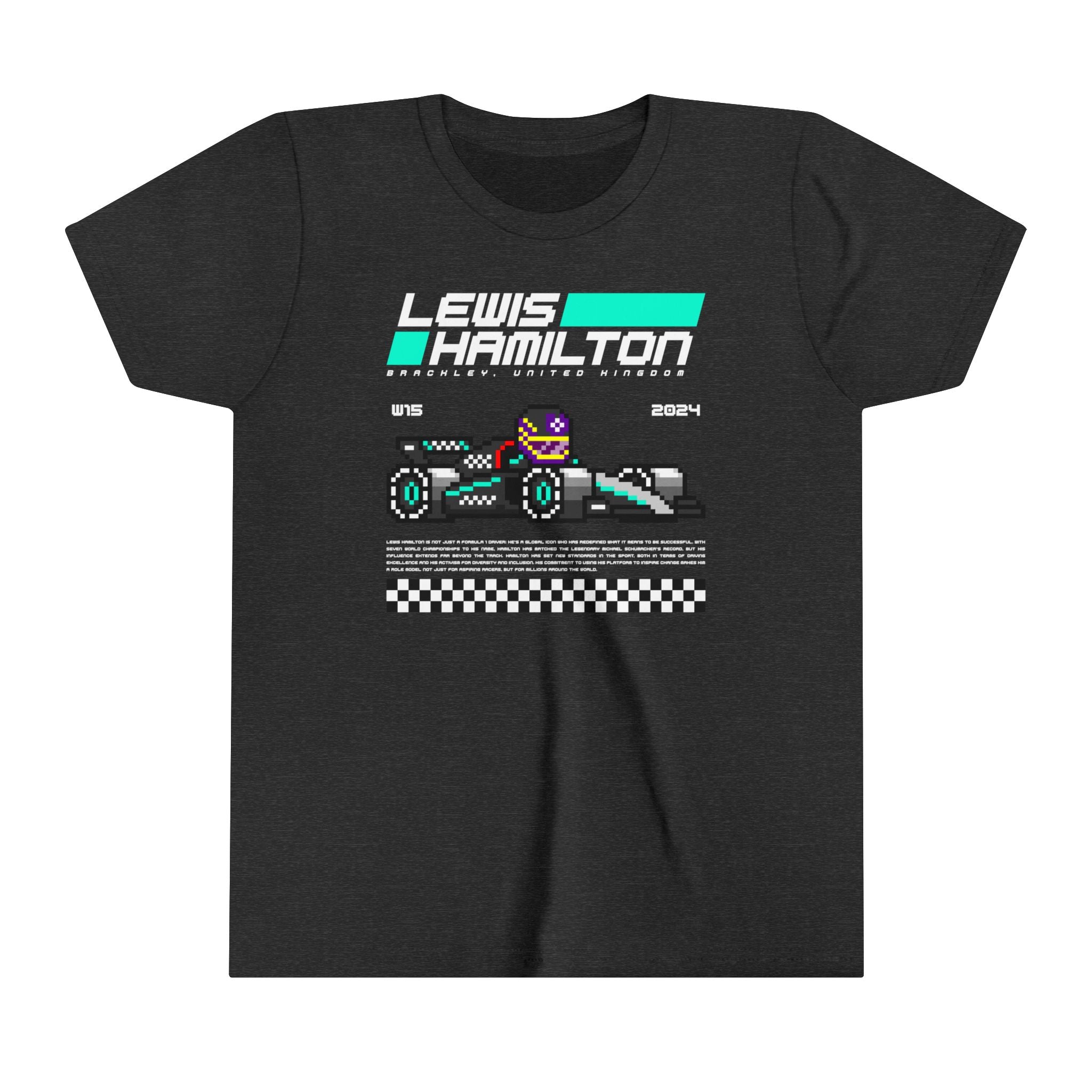 Lewis Hamilton 8-bit Team Youth T-shirt