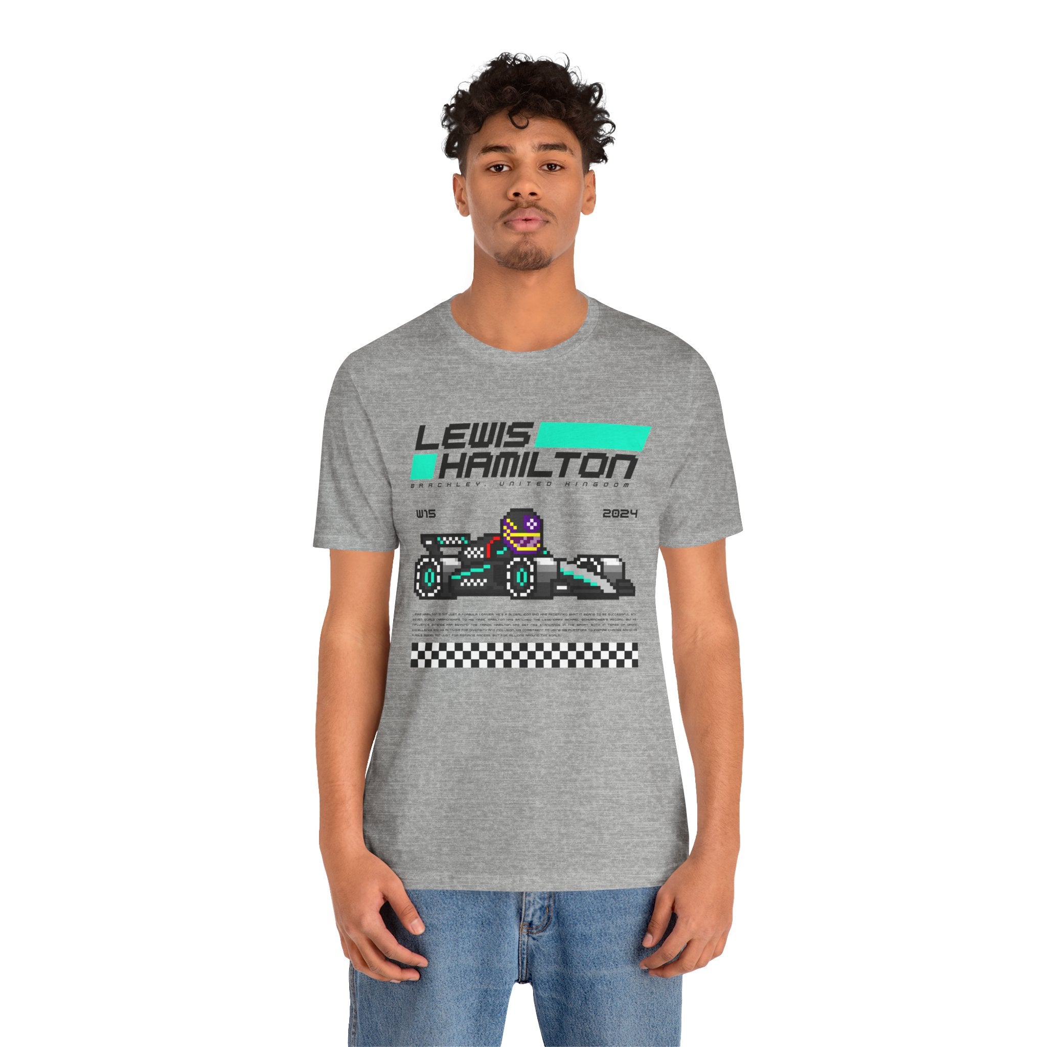 Lewis Hamilton 8-bit Team T-shirt