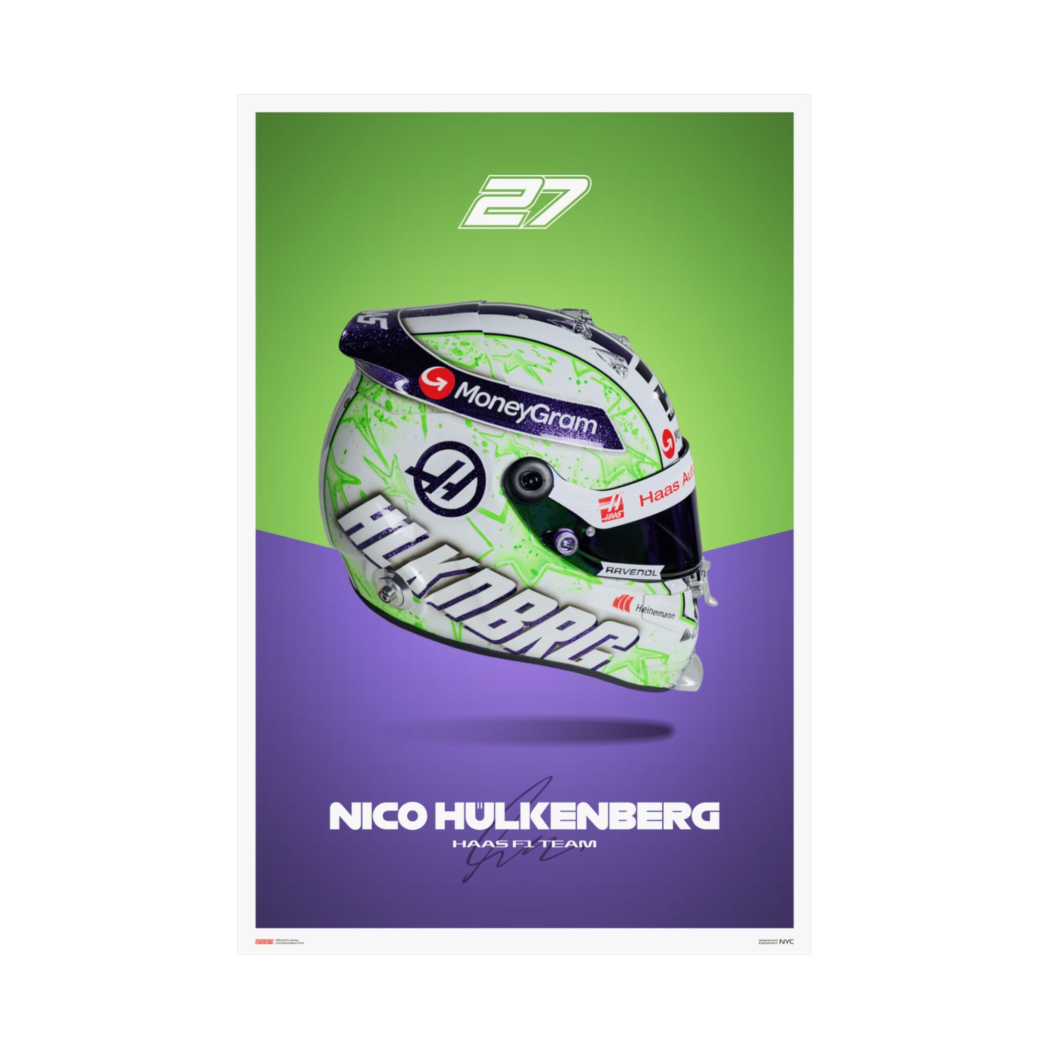 Nico Hulkenberg Signature Poster