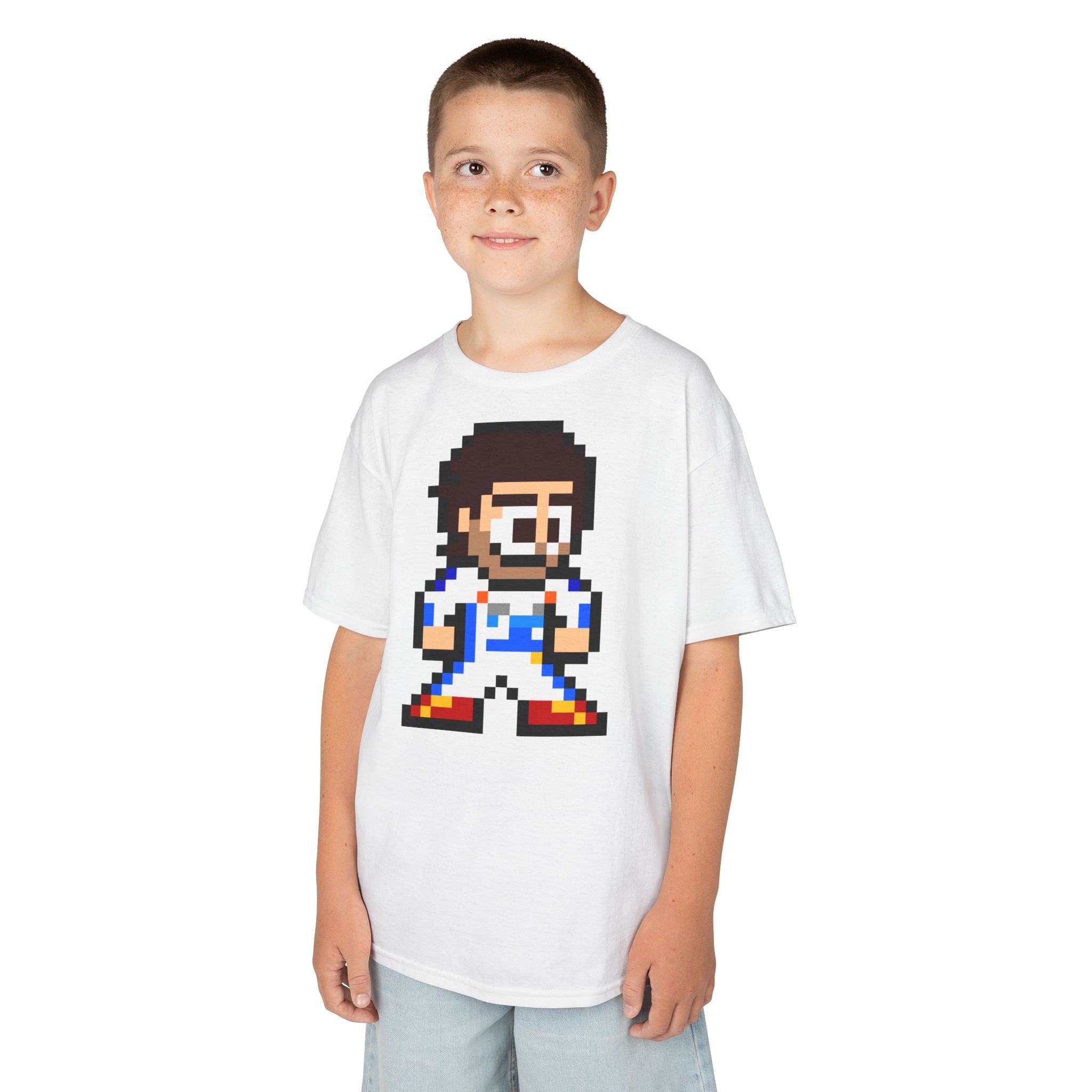8-bit Carlos Sainz Kids Tee