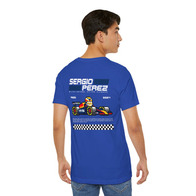 Sergio Perez 8-bit Team T-shirt