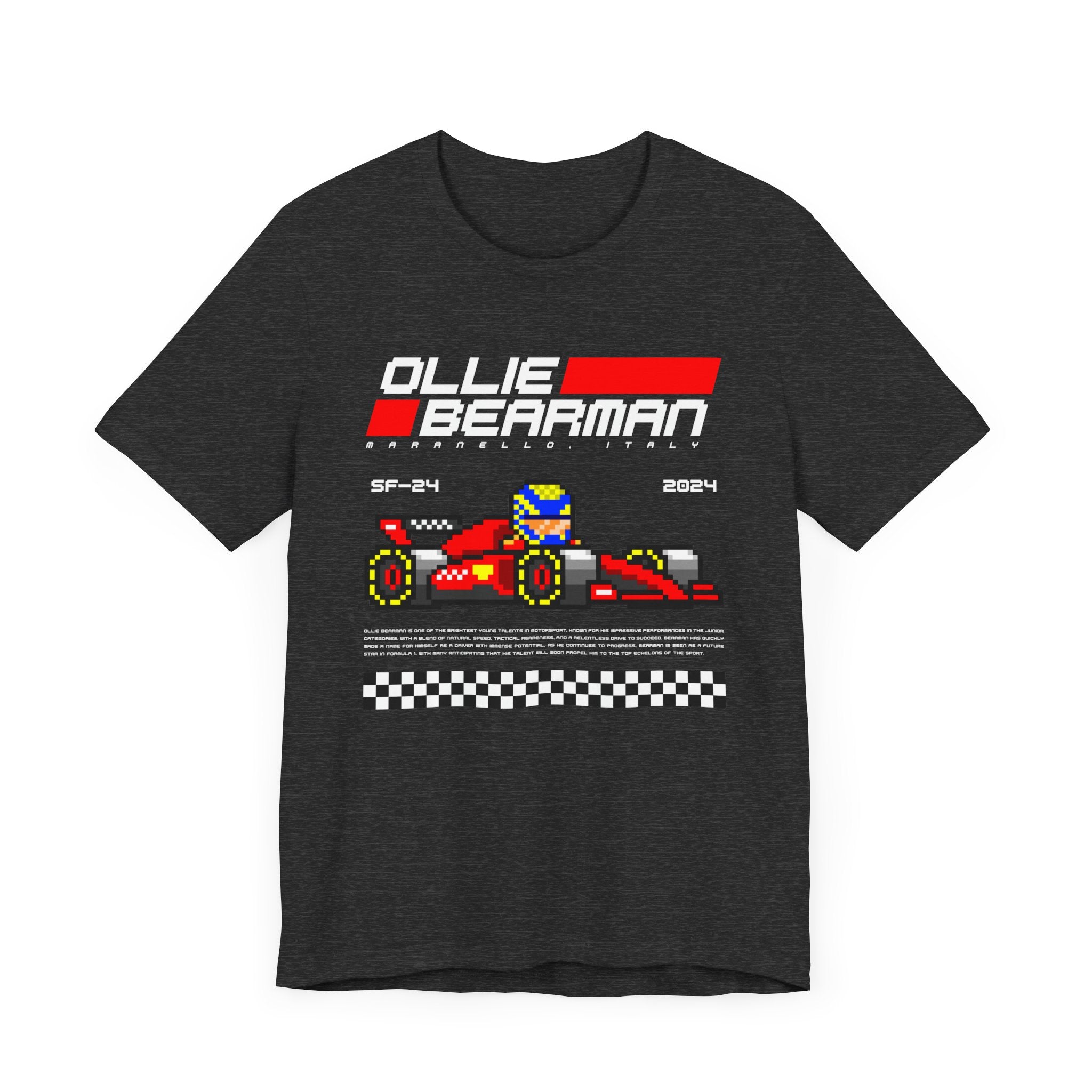 Ollie Bearman 8-bit Team T-shirt