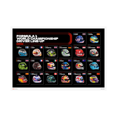 2024 Driver Line-up Poster