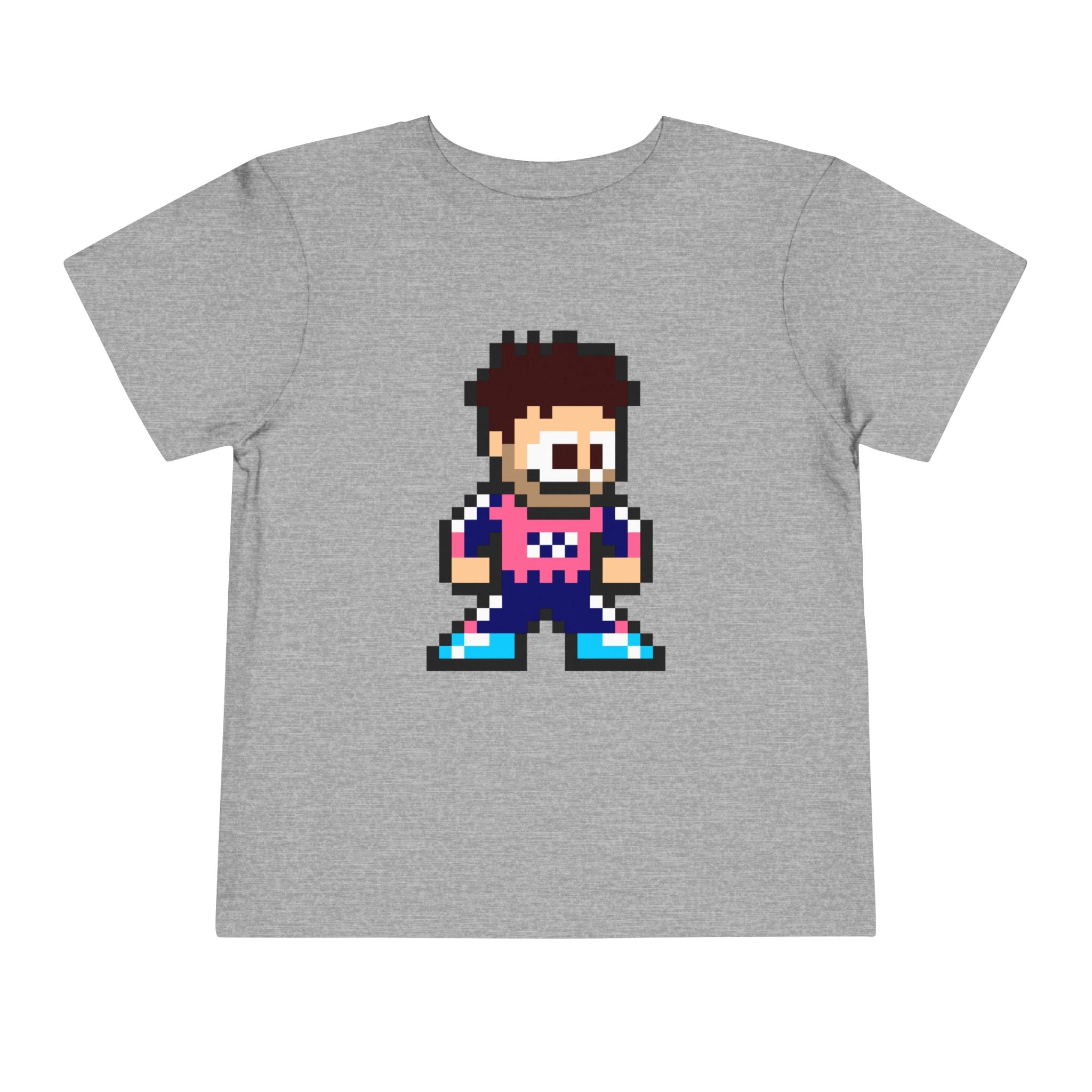 8-bit Franco Colapinto Toddler Tee