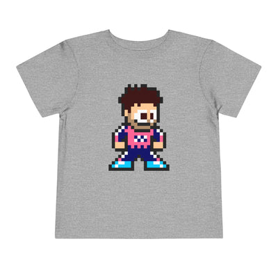 8-bit Franco Colapinto Toddler Tee