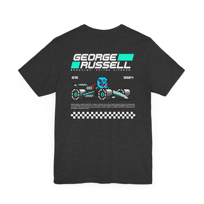 George Russell 8-bit Team T-shirt