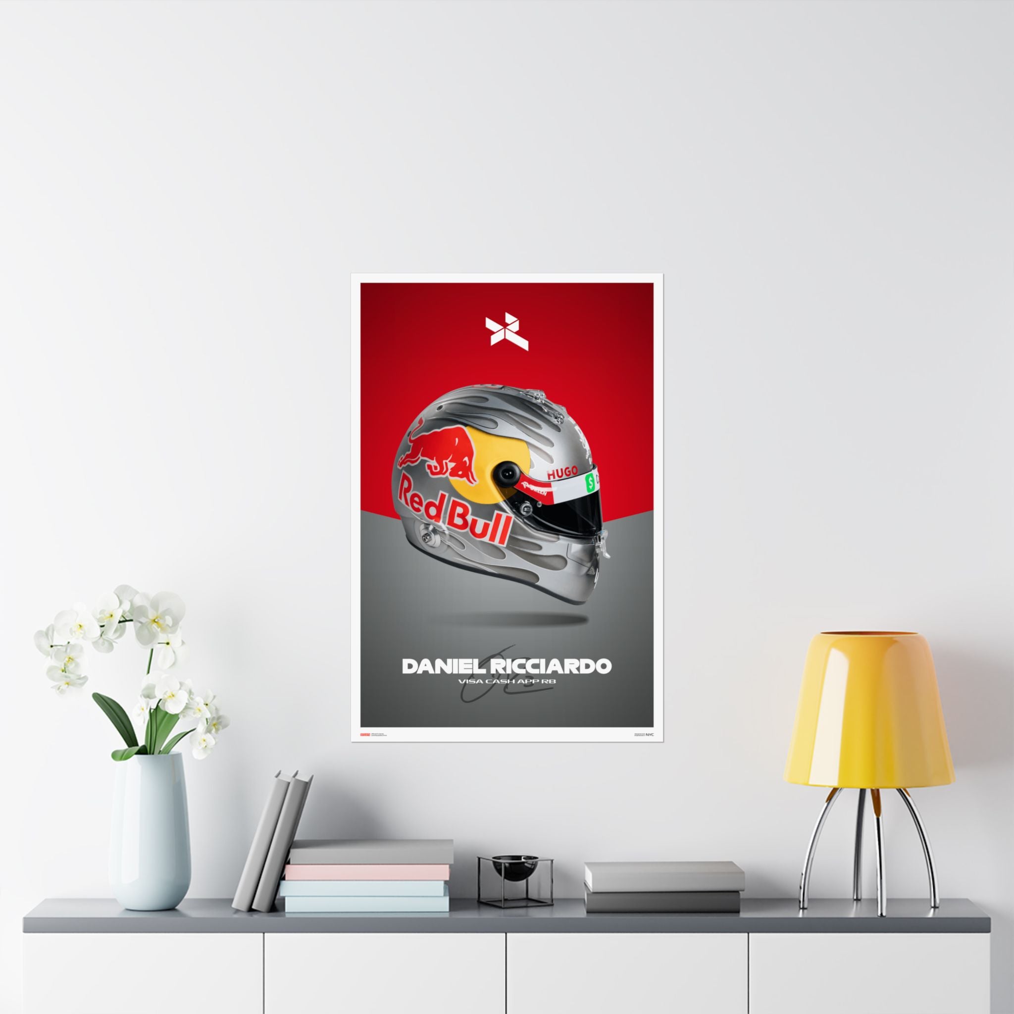 Daniel Ricciardo Signature Poster