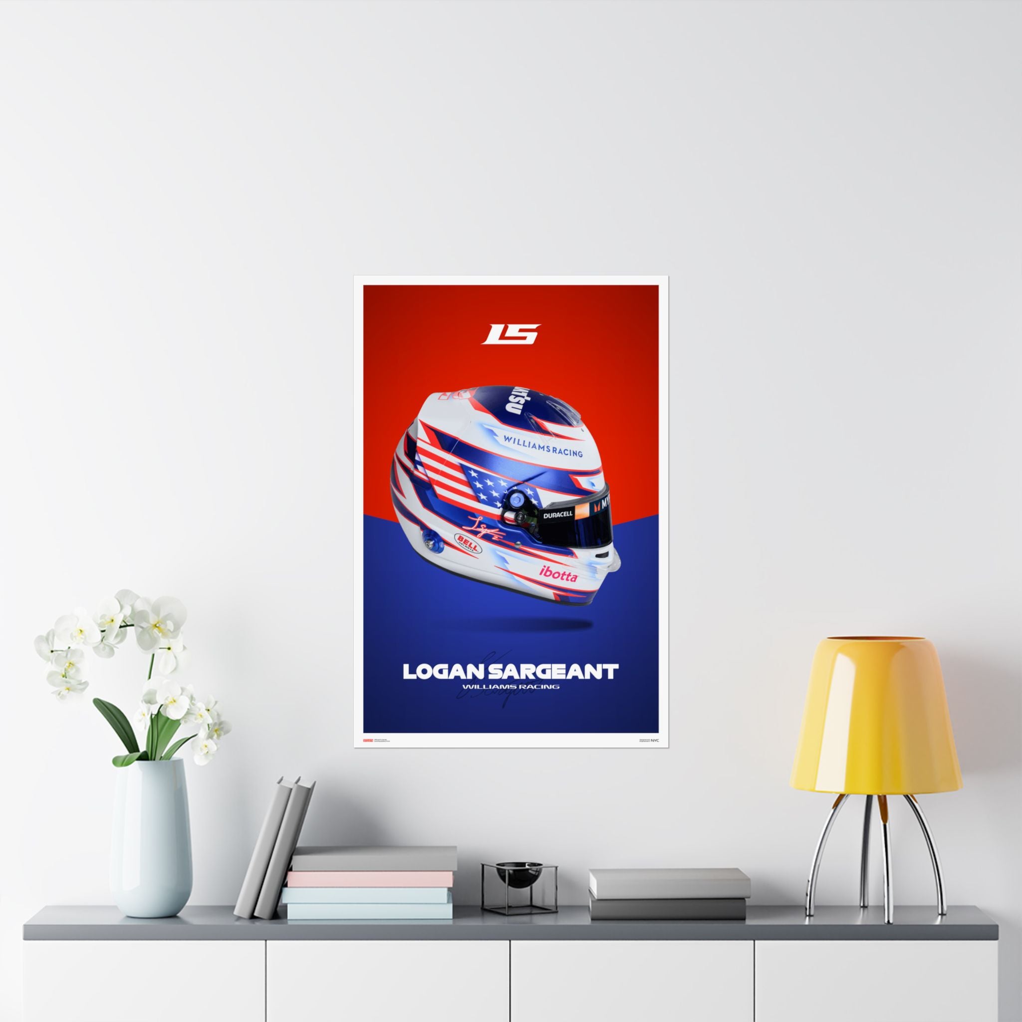 Logan Sargeant Signature Poster