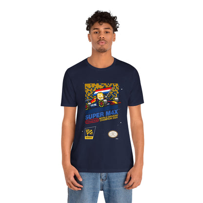 Super Max 8-bit Game T-shirt (2024 World Drivers' Champion Edition)