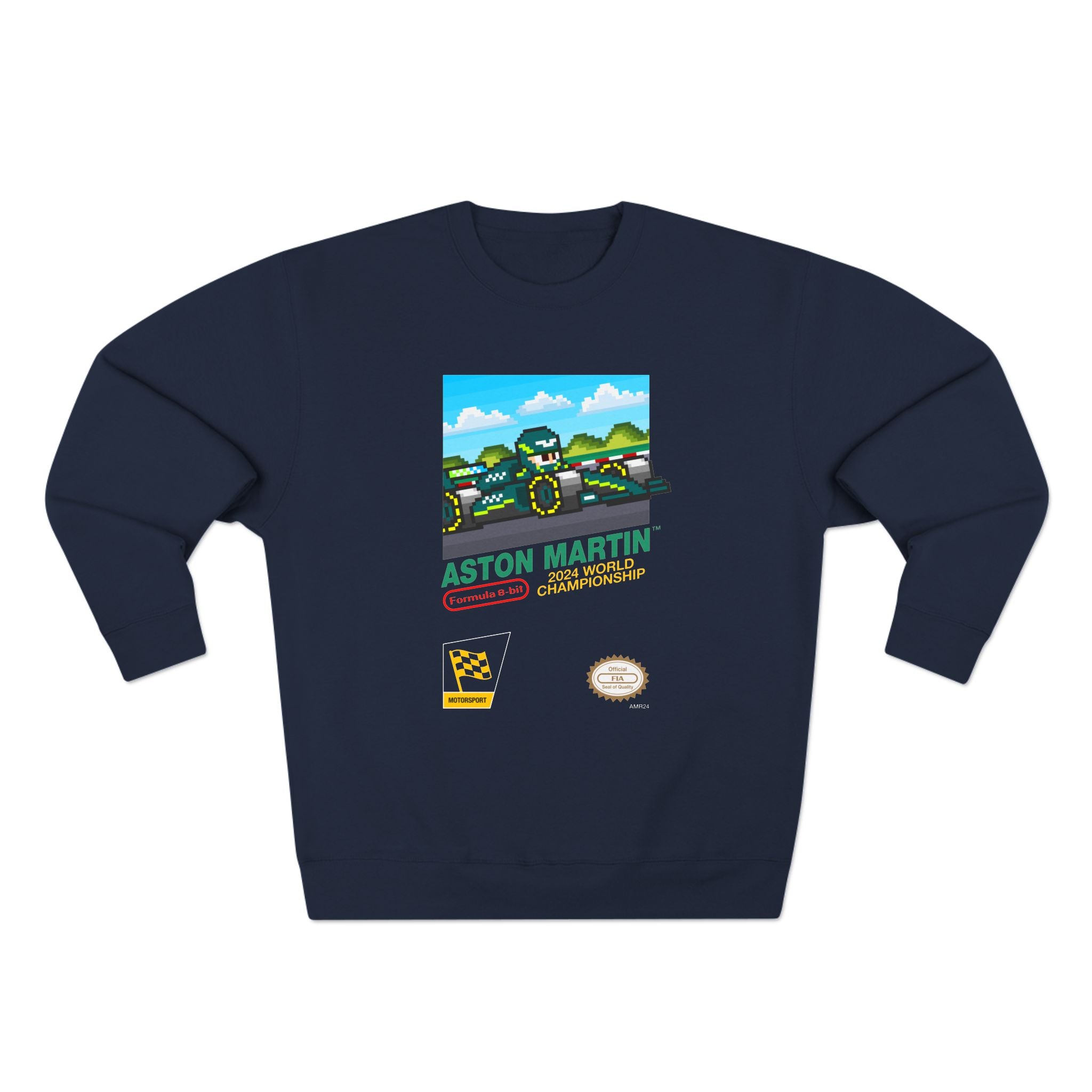 Aston Martin 8-bit Game Sweatshirt