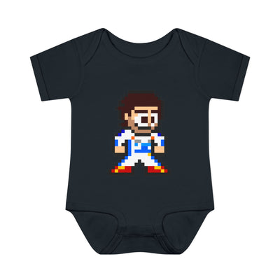 8-bit Carlos Sainz Baby Bodysuit