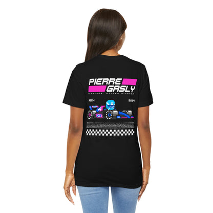 Pierre Gasly 8-bit Team T-shirt