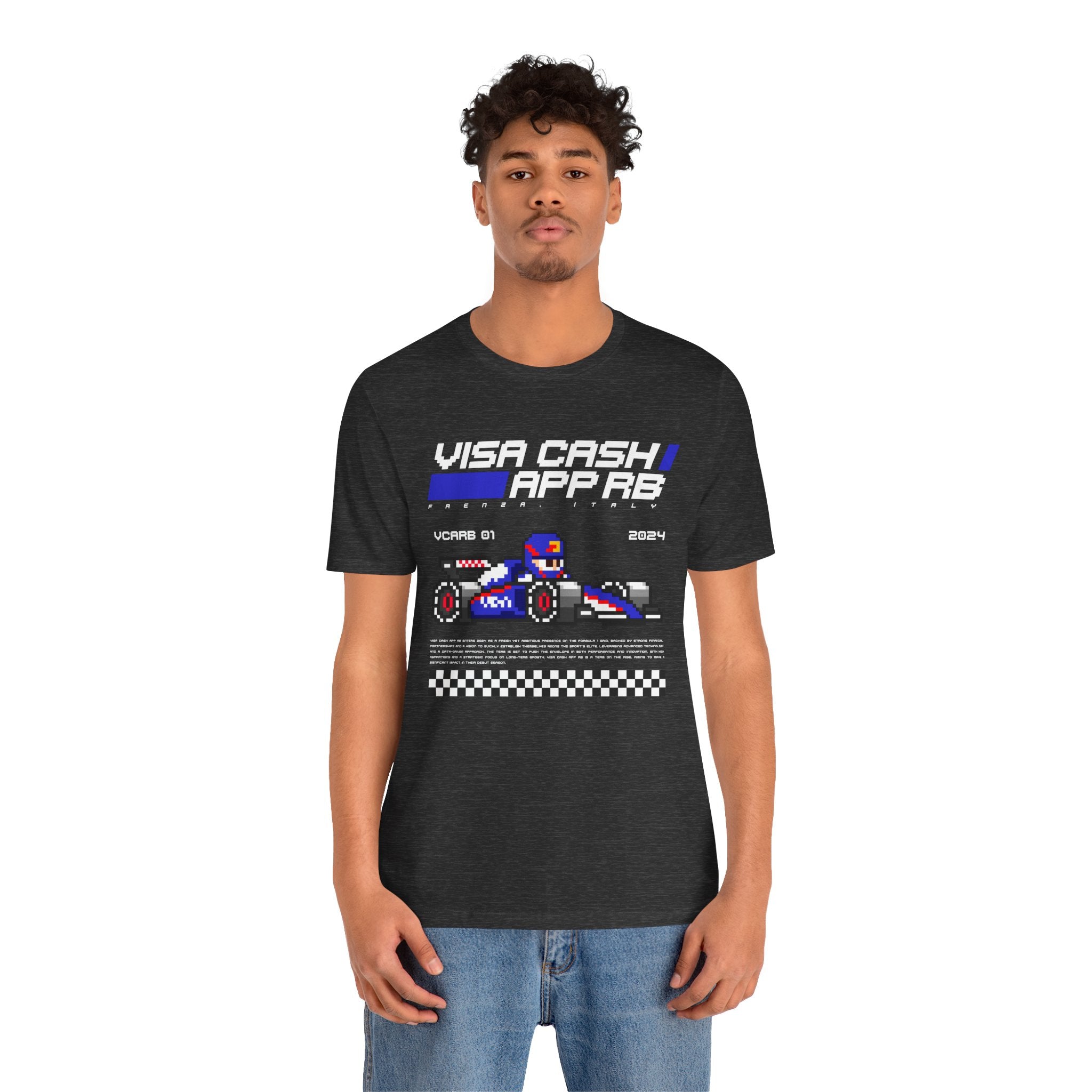 Visa Cash App RB 8-bit Team T-shirt