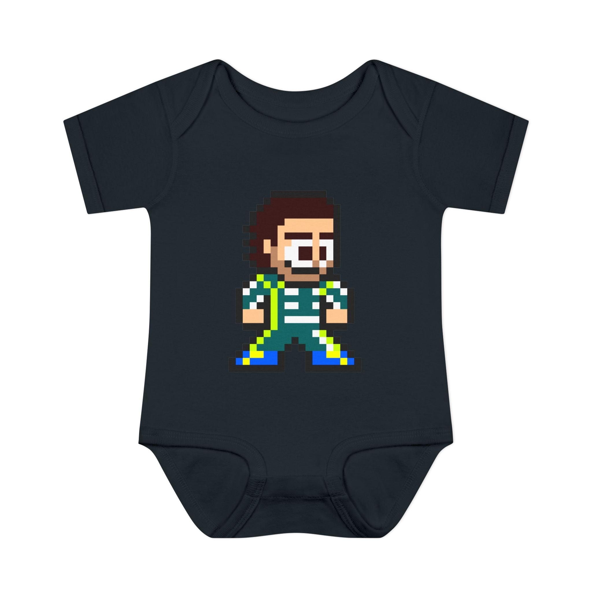8-bit Fernando Alonso Baby Bodysuit