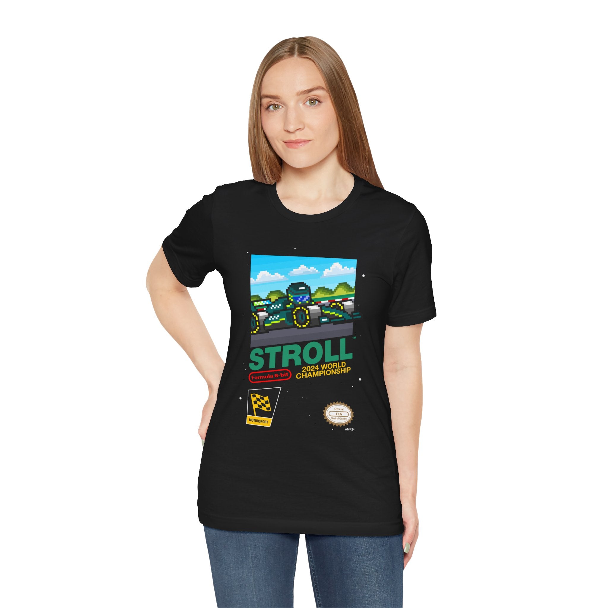 Stroll 8-bit Game T-shirt