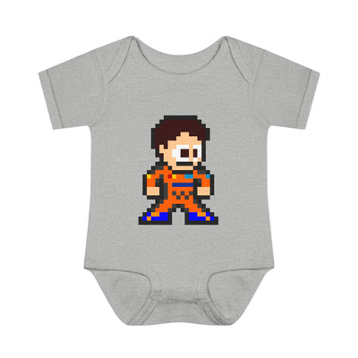 8-bit Oscar Piastri Baby Bodysuit