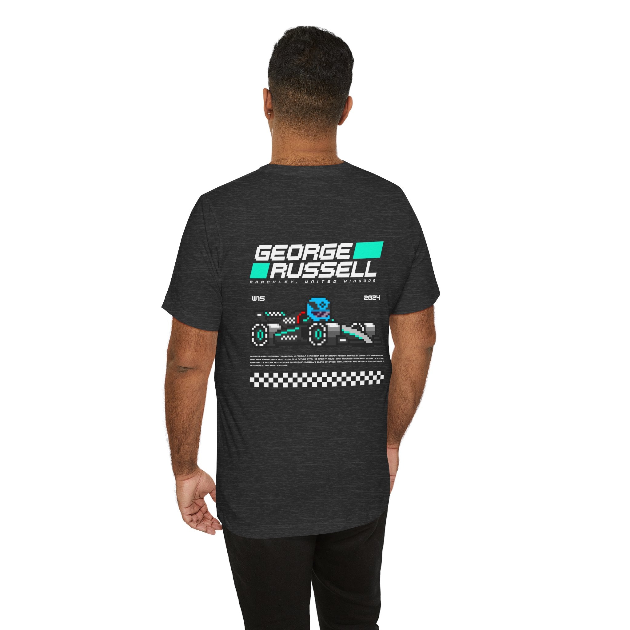 George Russell 8-bit Team T-shirt