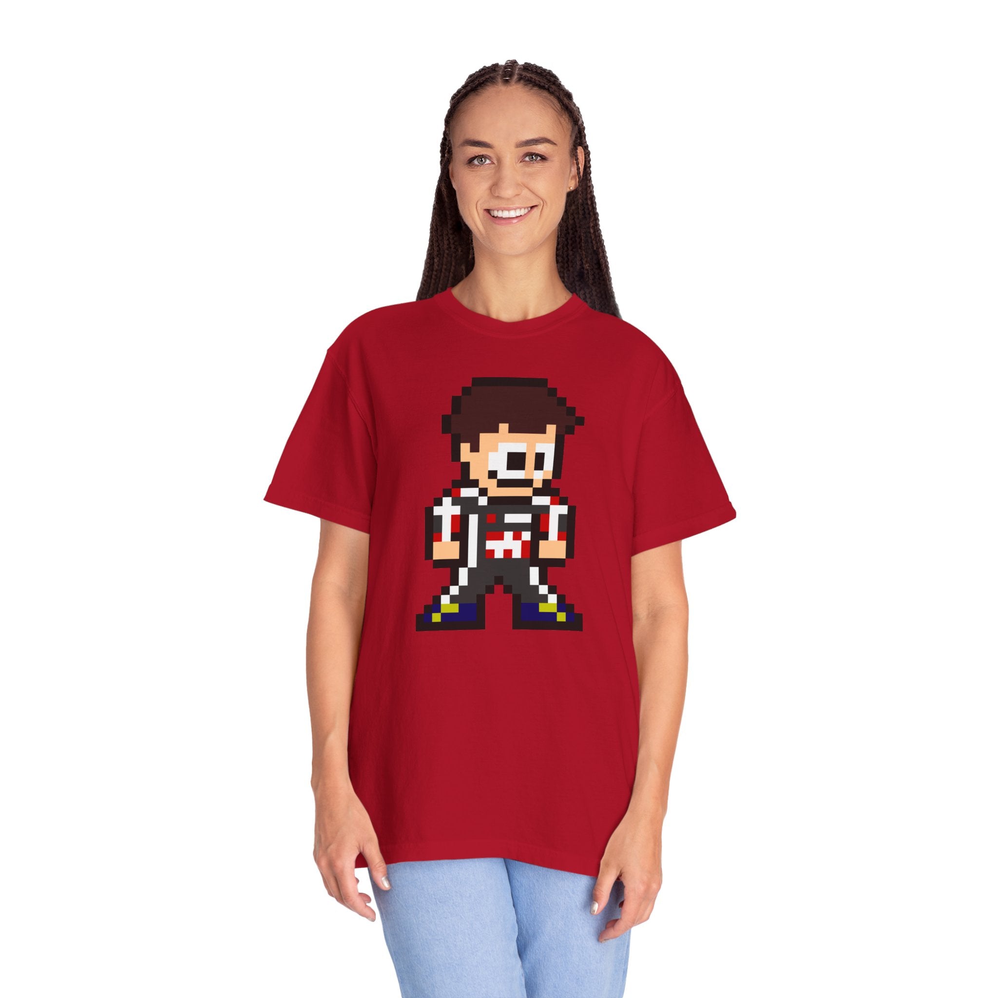 8-bit Ollie Bearman Adult Heavyweight 100% Cotton T-shirt