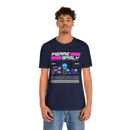 Pierre Gasly 8-bit Team T-shirt