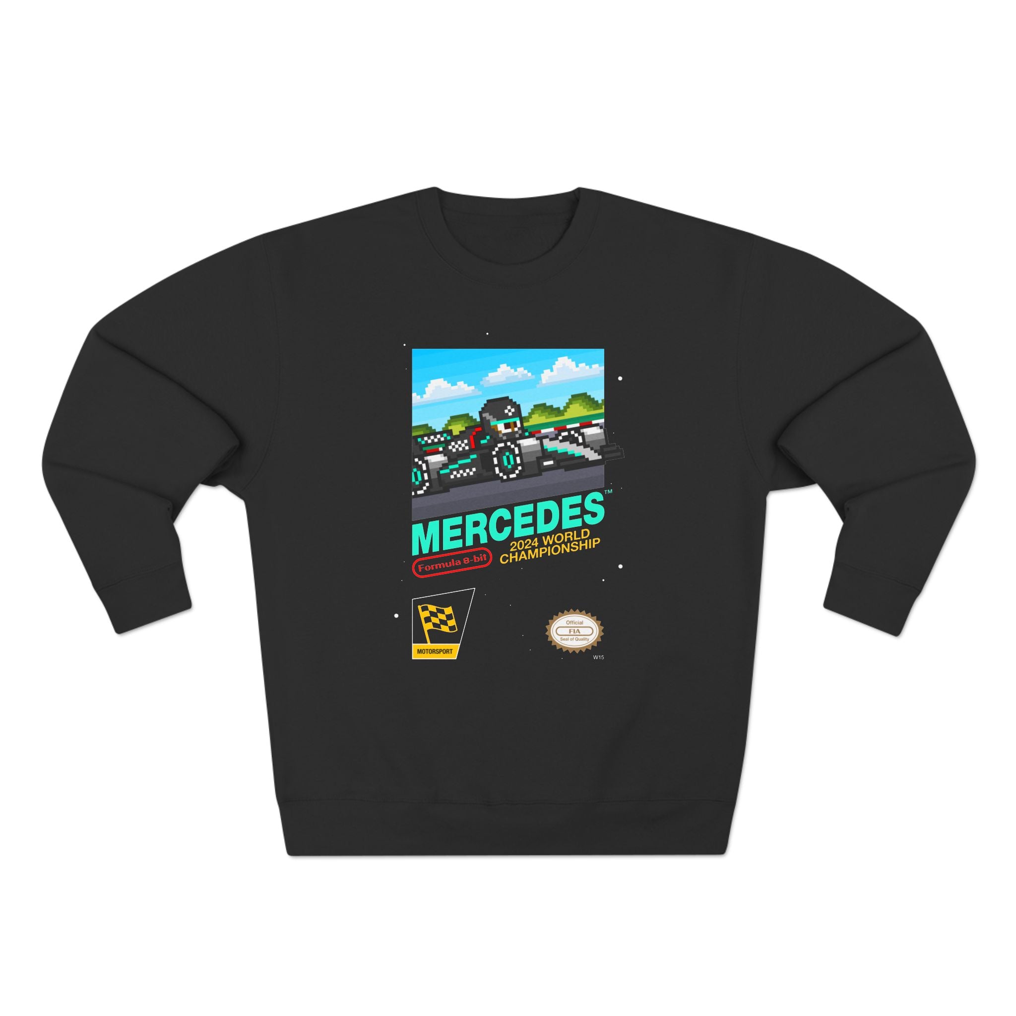 Mercedes 8-bit Game Sweatshirt