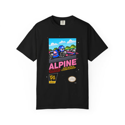 Alpine 8-bit Game Adult Heavyweight 100% Cotton T-shirt