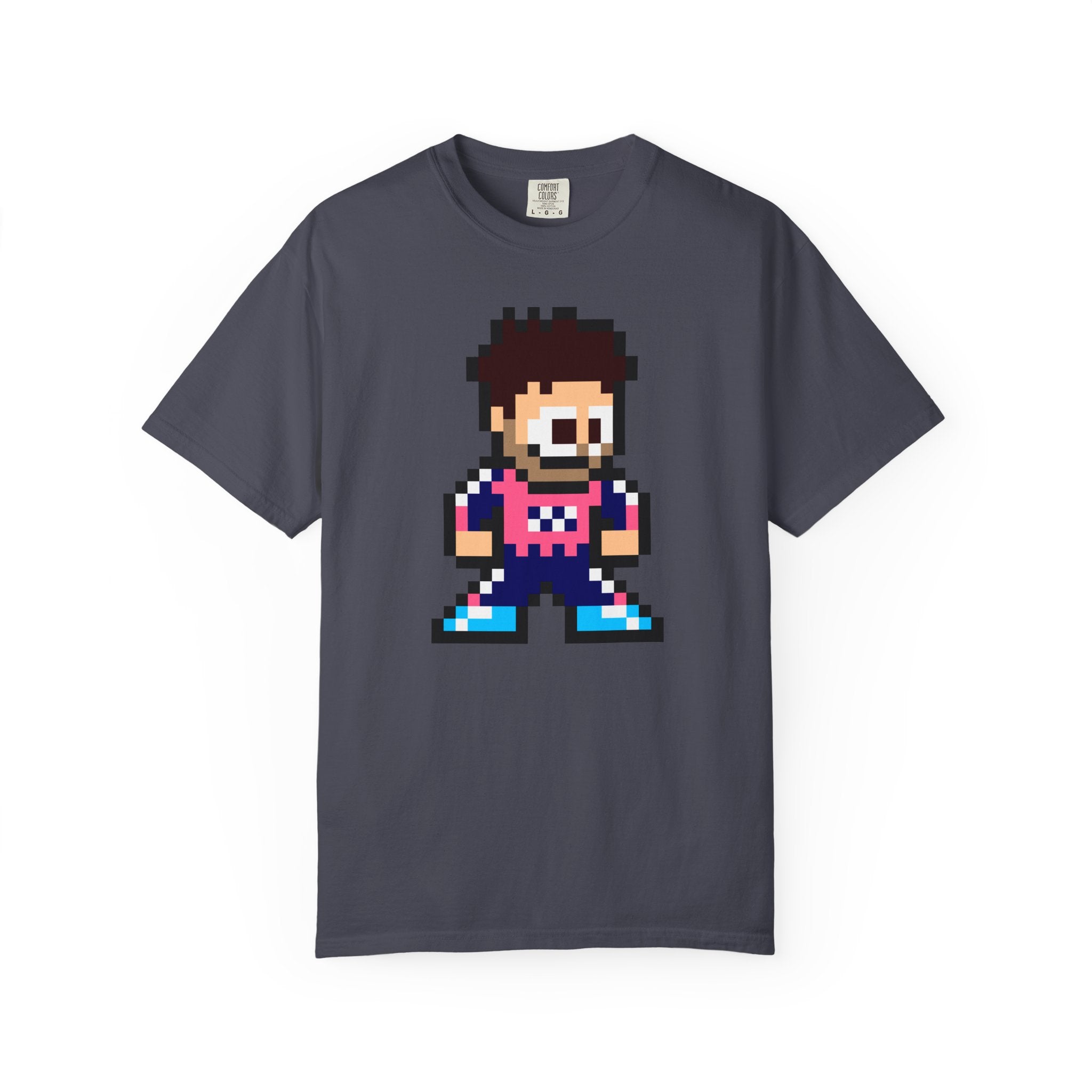 8-bit Franco Colapinto Adult Heavyweight 100% Cotton T-shirt