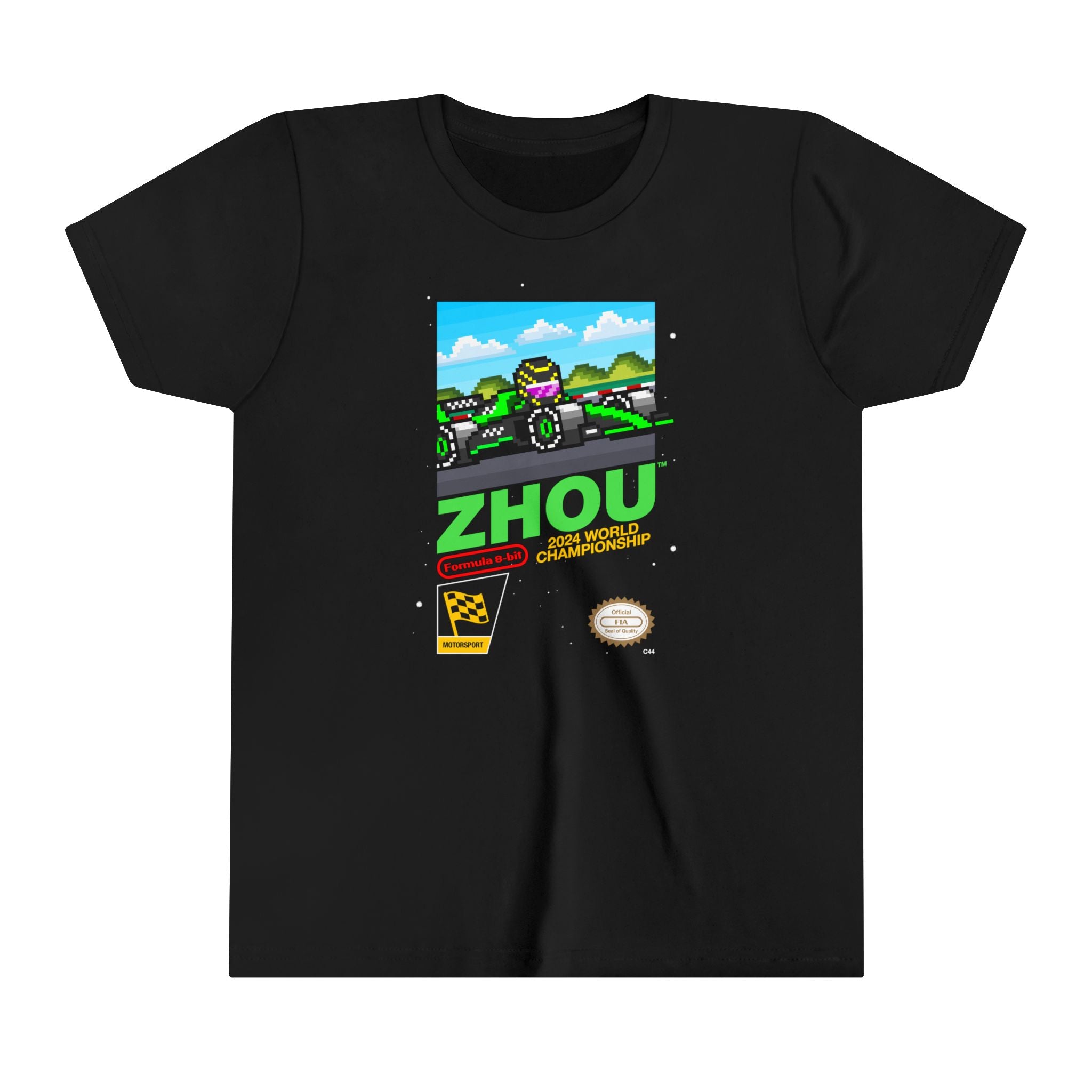 Zhou 8-bit Game Youth T-shirt