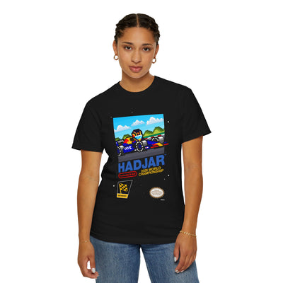 Hadjar 8-bit Game Adult Heavyweight 100% Cotton T-shirt