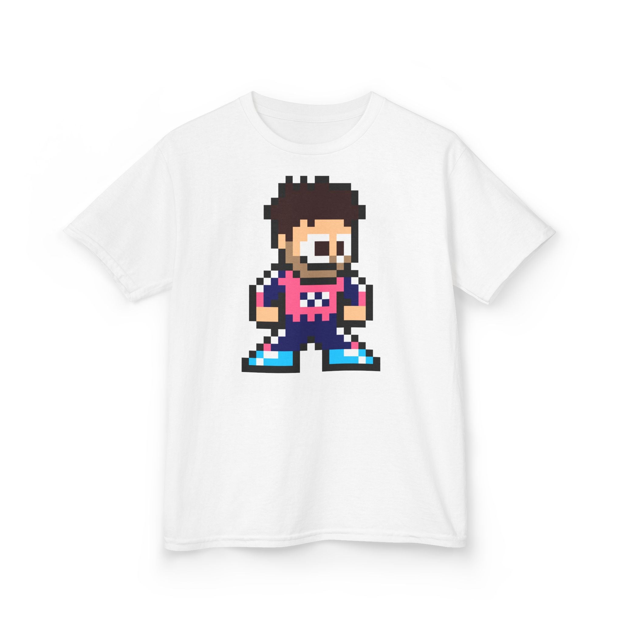 8-bit Franco Colapinto Kids Tee