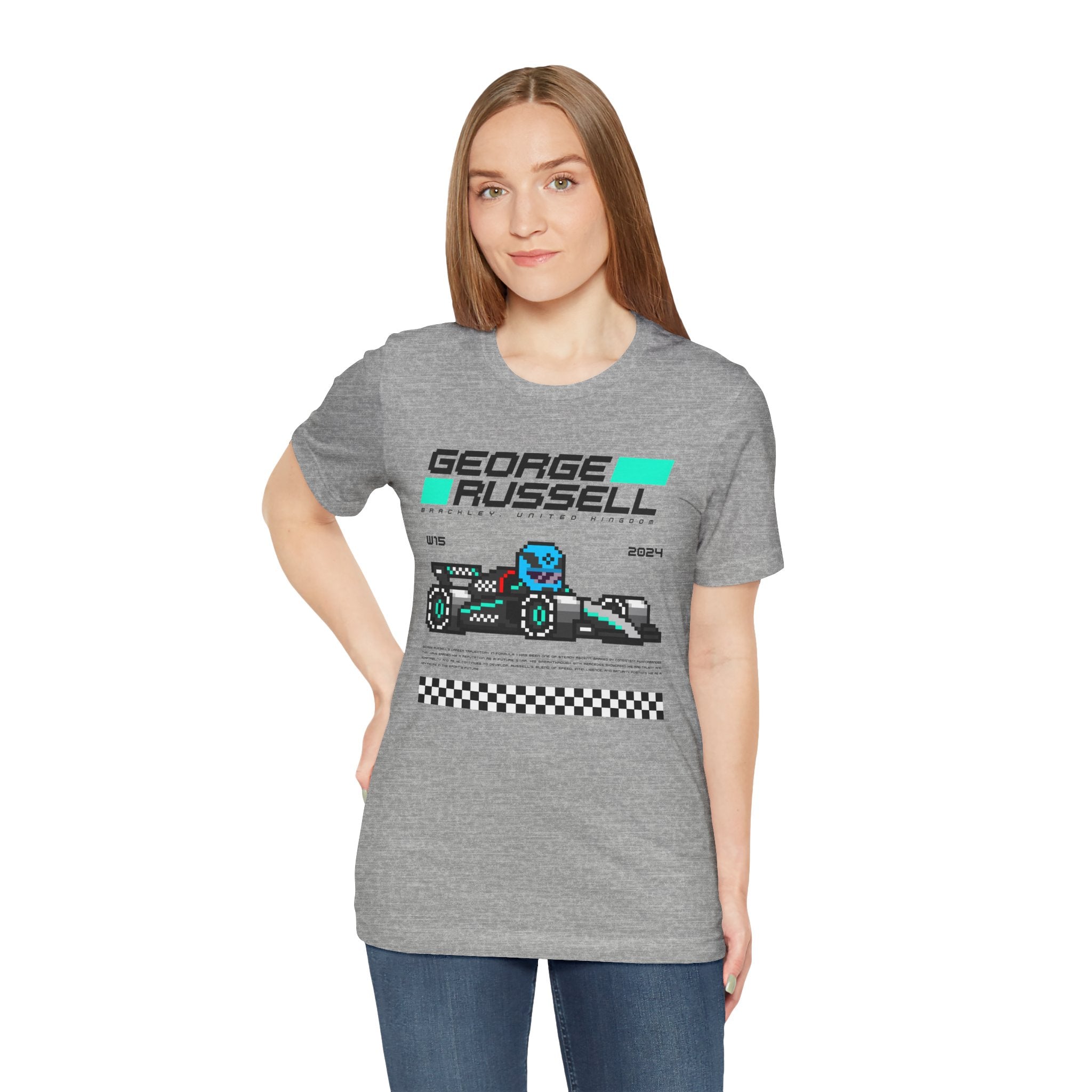 George Russell 8-bit Team T-shirt