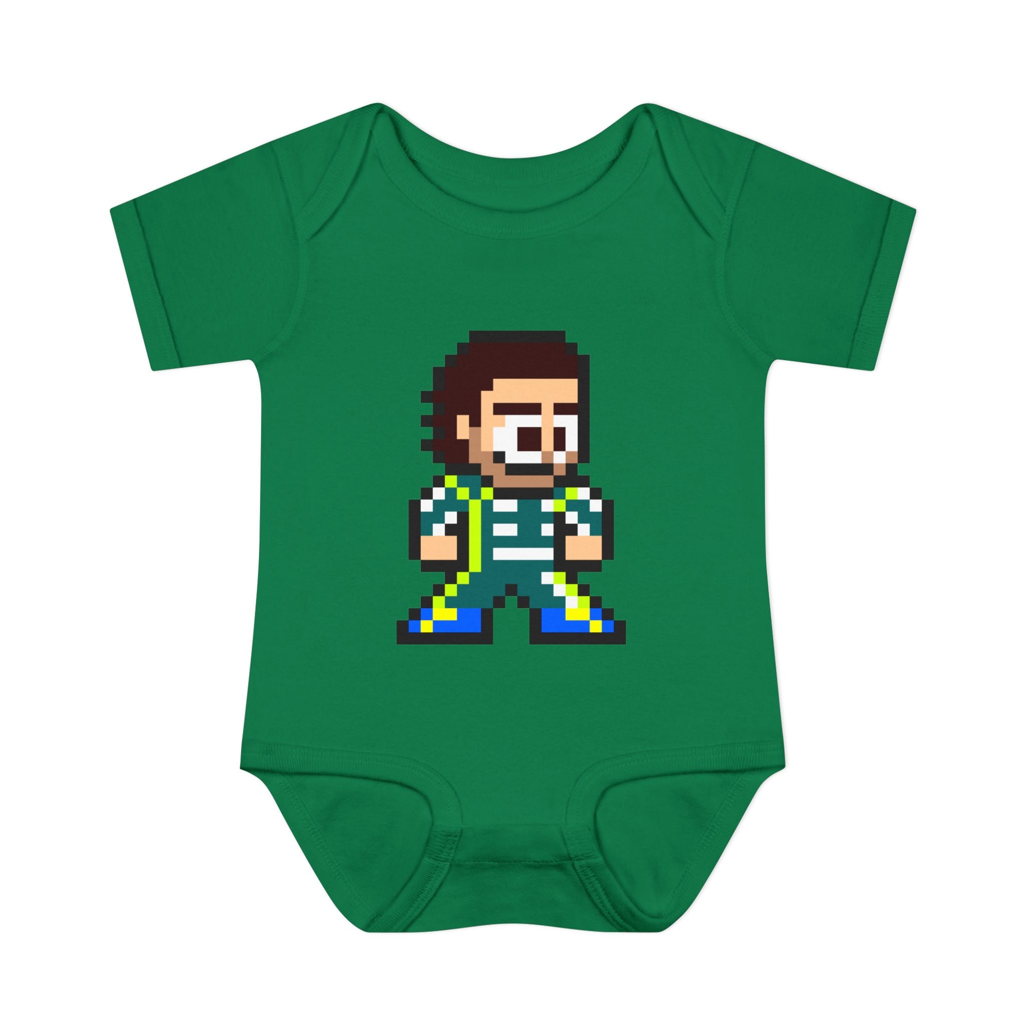 8-bit Fernando Alonso Baby Bodysuit