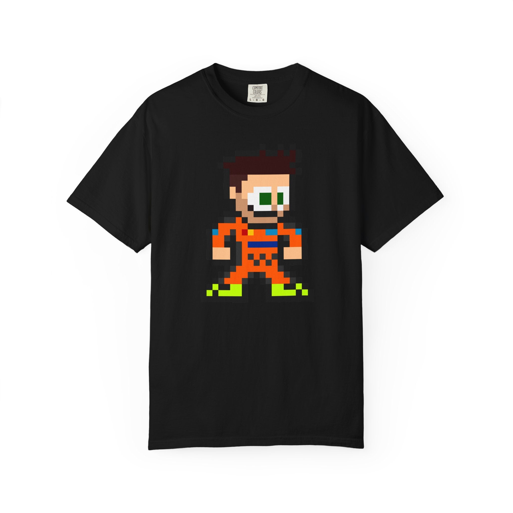 8-bit Lando Norris Adult Heavyweight 100% Cotton T-shirt