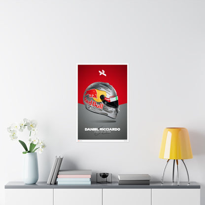 Daniel Ricciardo Signature Poster