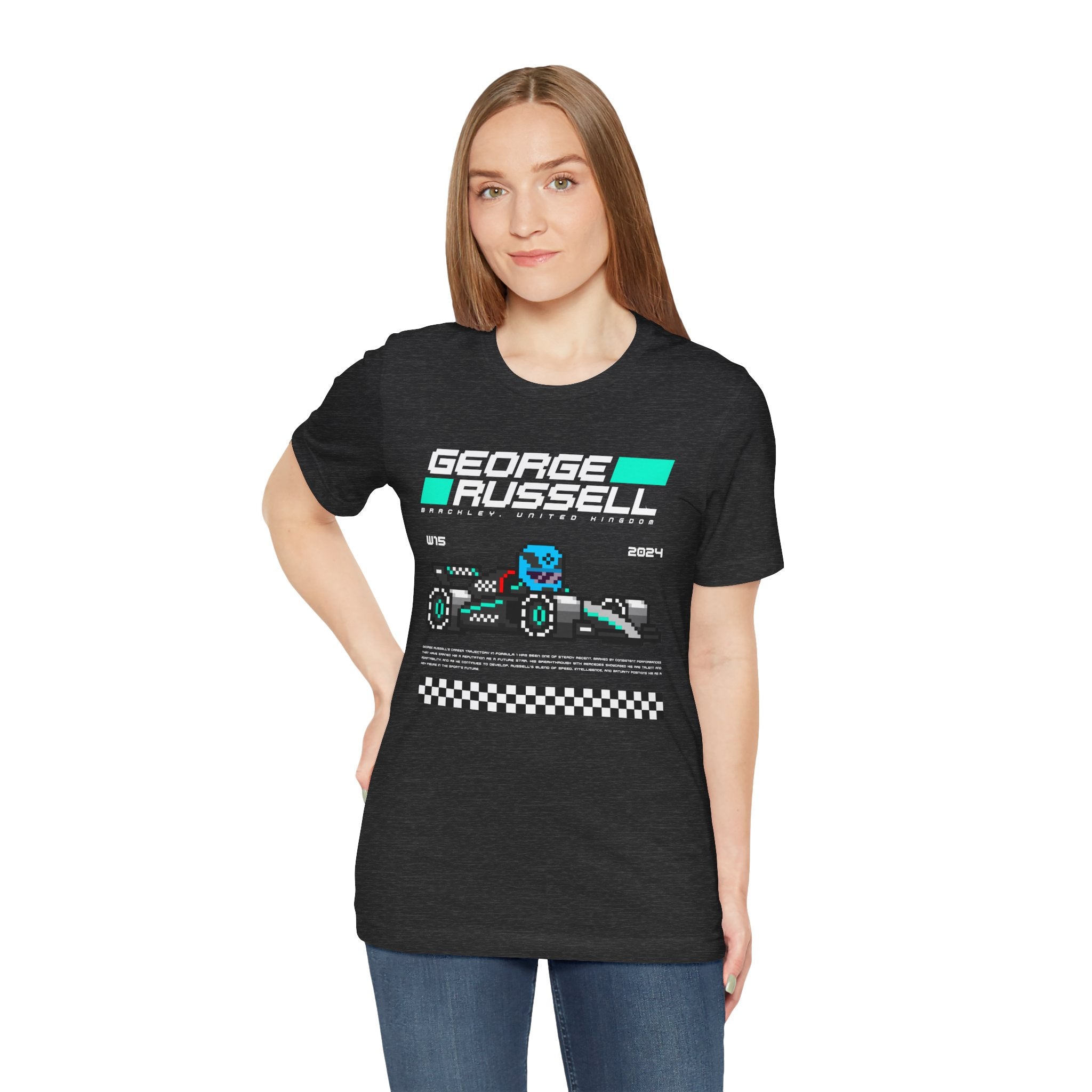 George Russell 8-bit Team T-shirt