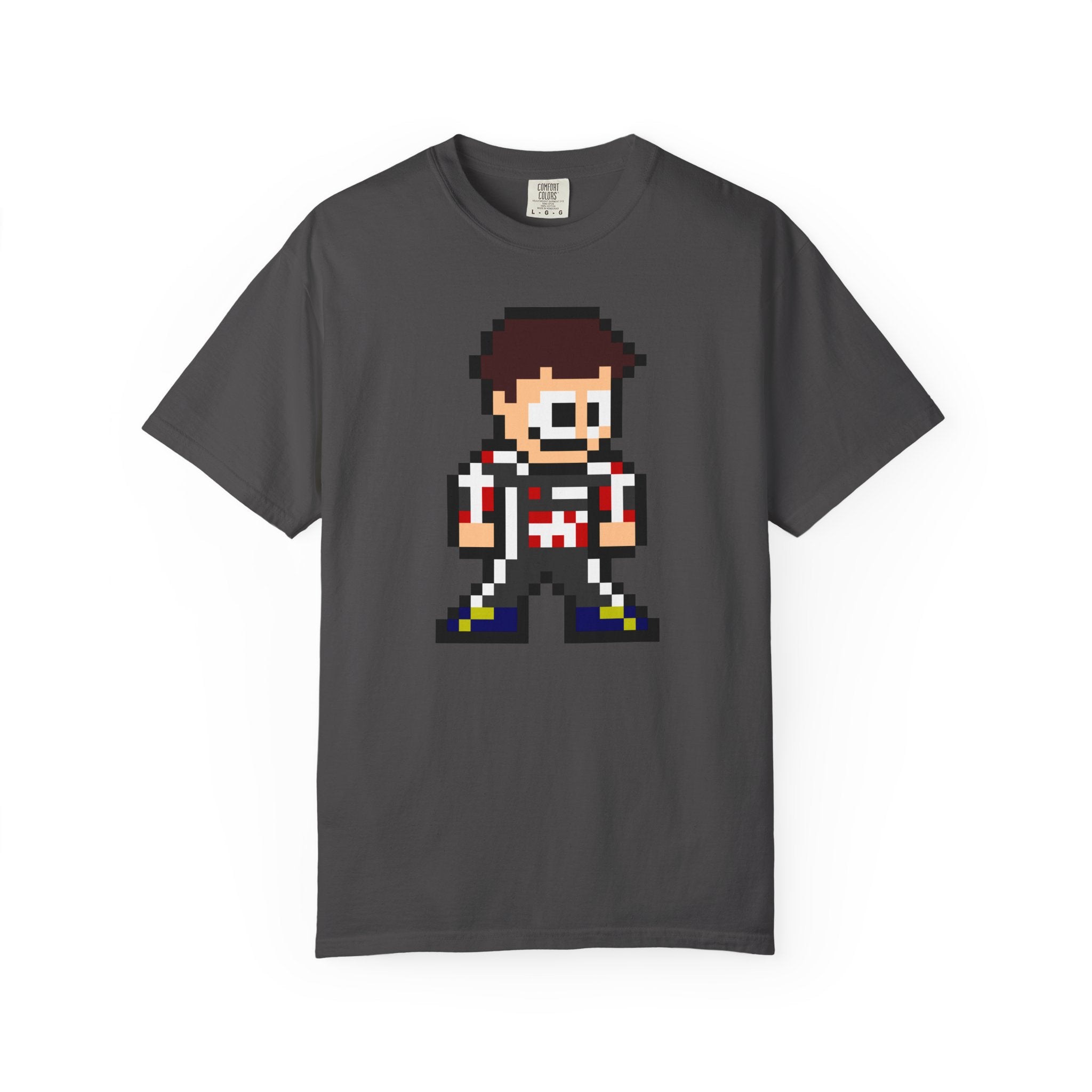 8-bit Ollie Bearman Adult Heavyweight 100% Cotton T-shirt
