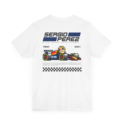 Sergio Perez 8-bit Team T-shirt