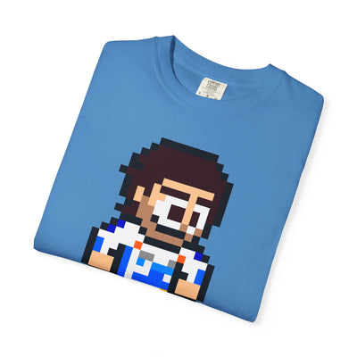8-bit Carlos Sainz Adult Heavyweight 100% Cotton T-shirt