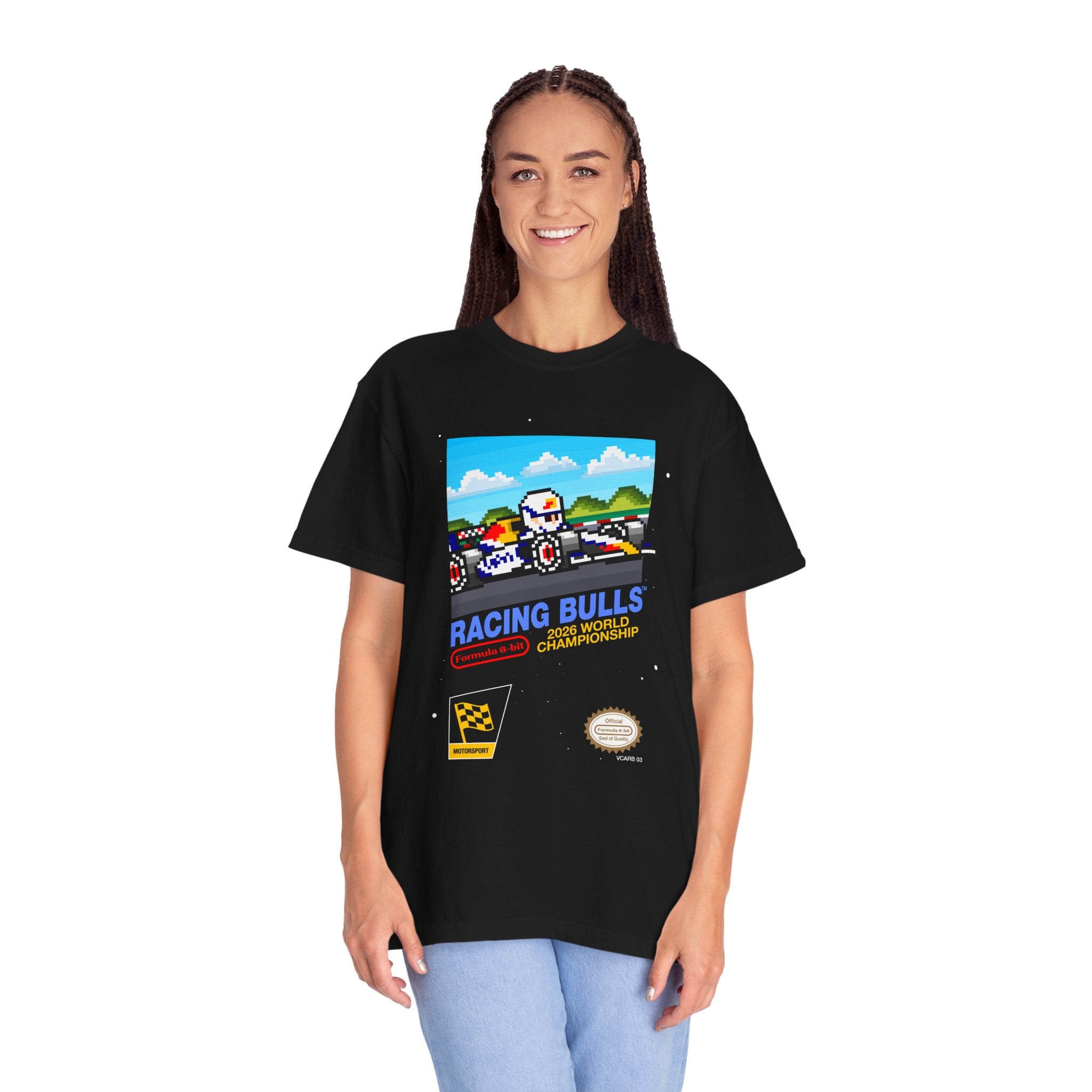 Racing Bulls 8-bit Game T-shirt