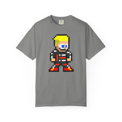 8-bit Nico Hulkenberg Adult Heavyweight 100% Cotton T-shirt