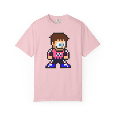 8-bit Pierre Gasly Adult Heavyweight 100% Cotton T-shirt