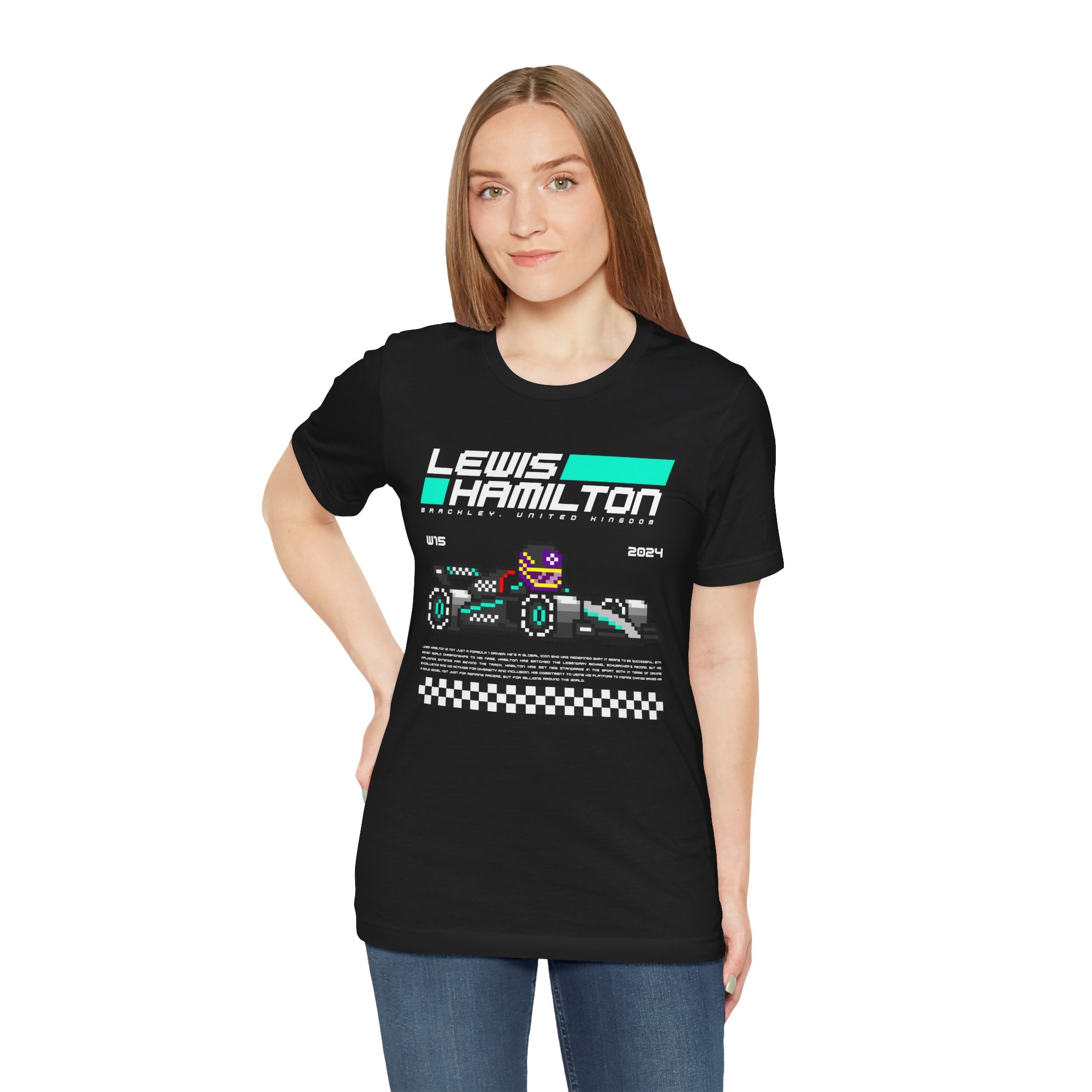 Lewis Hamilton 8-bit Team T-shirt