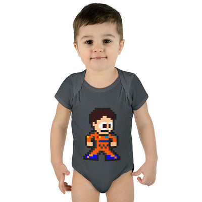 8-bit Oscar Piastri Baby Bodysuit