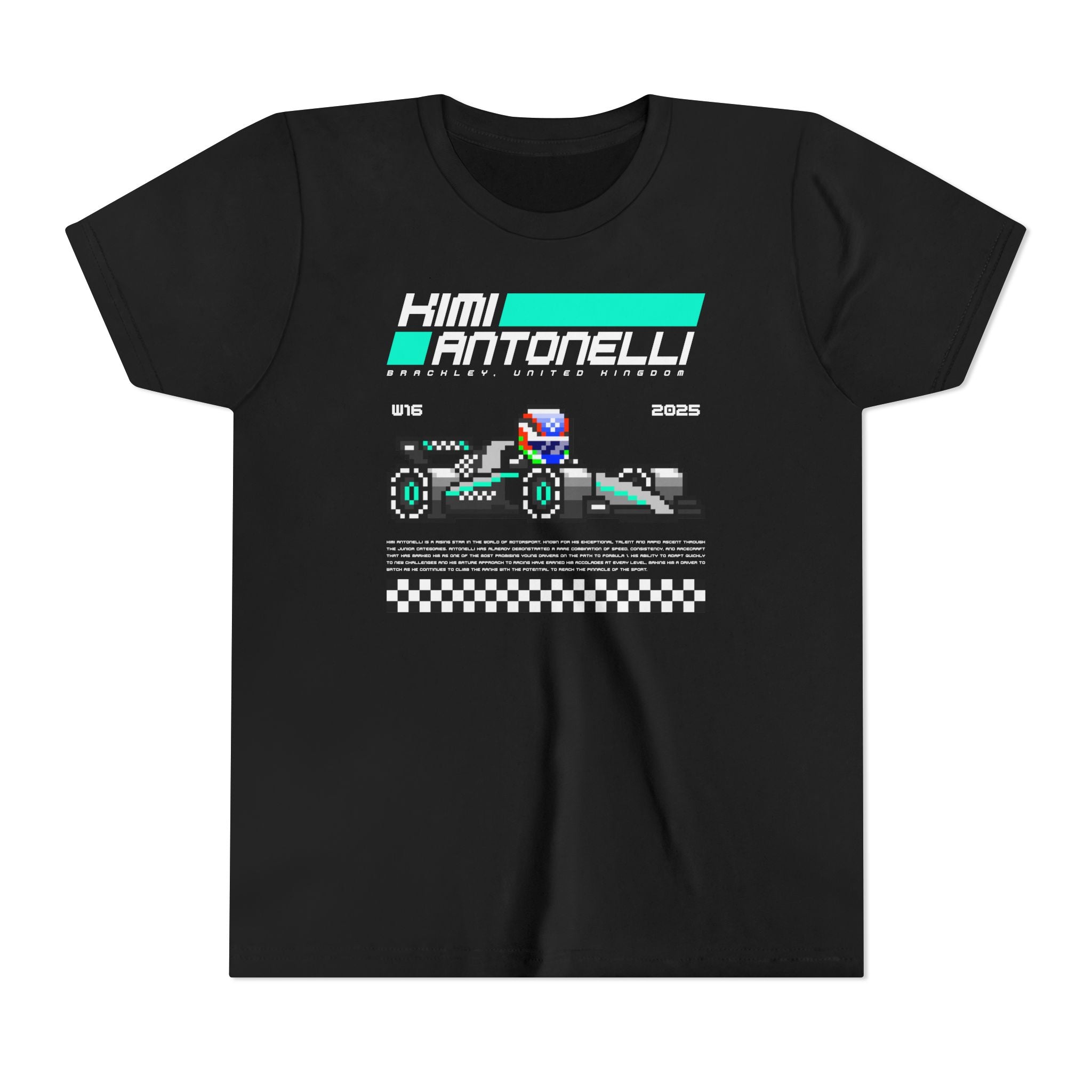Kimi Antonelli 8-bit Team Youth T-shirt