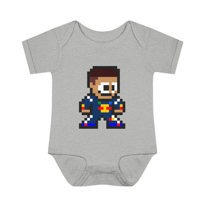 8-bit Isack Hadjar Baby Bodysuit