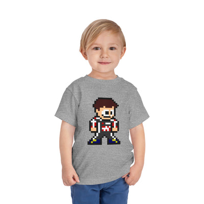 8-bit Ollie Bearman Toddler Tee