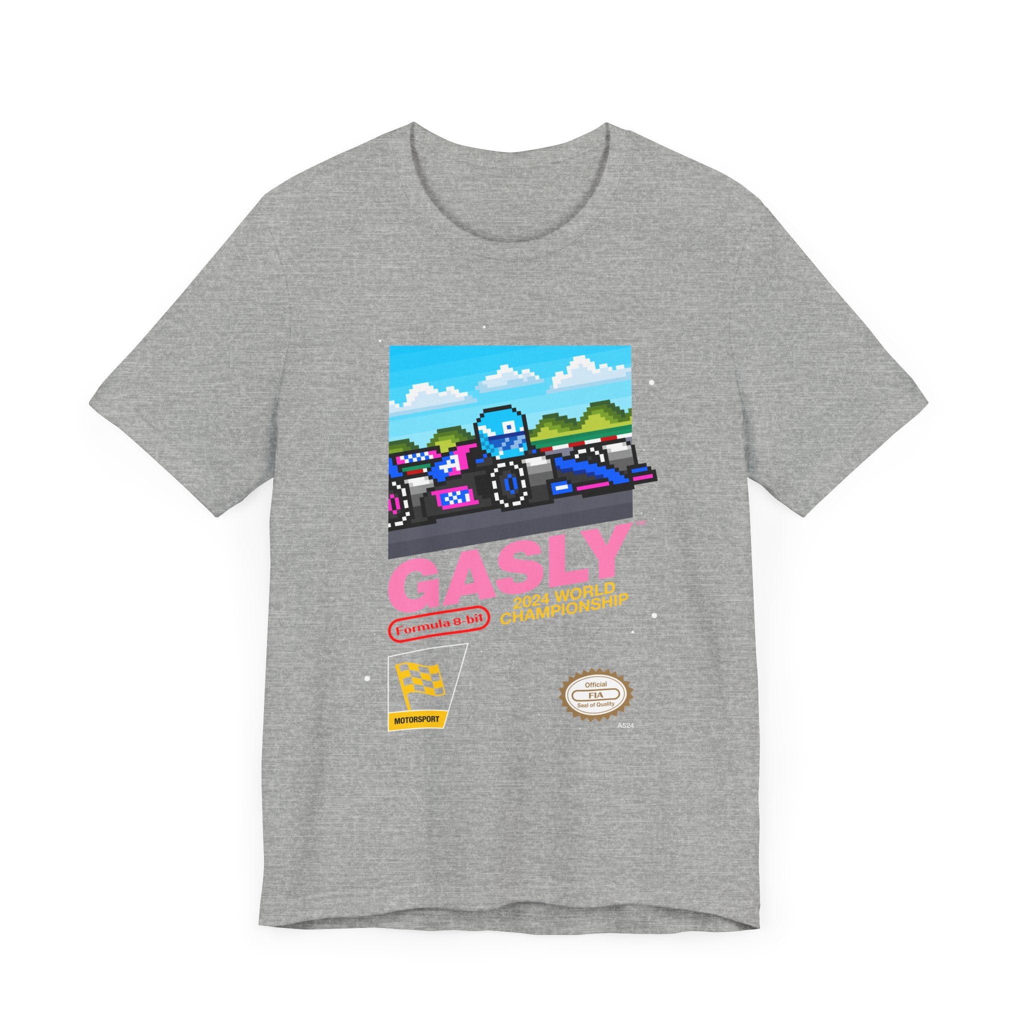 Gasly 8-bit Game T-shirt