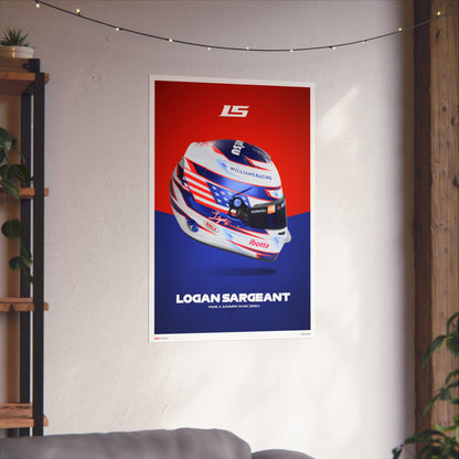 Logan Sargeant Signature Poster